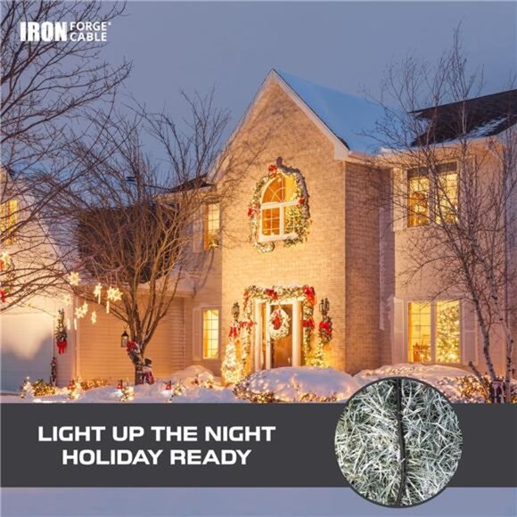 2 Pack Outdoor Extension Cord 15 ft, 16/3 SJTW Heavy Duty Black Extension Cord - Picture 4 of 7